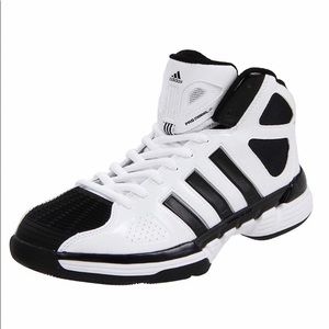 adidas gazelle silver green womens Exhibit Select 2.0 Mid Team White/Black / 6